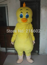 2017 Hot sale Yellow chicken mascot costume adult size chicken mascot costume free shipping 2024 - buy cheap