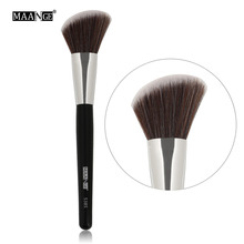 MAANGE 1Pc Angled Round Blush Makeup Brush Face Cheek Contour Blusher Nose Foundation Loose Power Cosmetic Make Up Brushes Tool 2024 - buy cheap