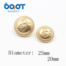 OOOT BAORJCT A-18315-25,10 pcs,25/20mm High quality classic fashion metal buttons clothing accessories DIY handmade 2024 - buy cheap