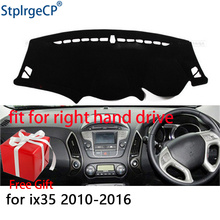 Alfombrilla protectora para salpicadero de coche, accesorios para el tablero, para Hyundai ix35 Tucson 2010-2015 2024 - compra barato