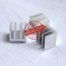 Free Shipping Wholesale 100PCS Aluminum IC heatsink 13*13*11MM High quality Thermal block radiator 2024 - buy cheap