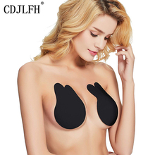 Nipple Covers Crop Top Rabbit Bra Reusable Accessories Women Breast Lifting Up Invisible Bra Tape Adhesive Strapless Sticky Bras 2024 - buy cheap