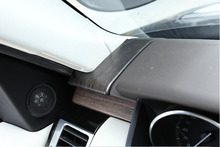 Cubierta decorativa de plástico ABS para salpicadero de coche, embellecedor de madera de fresno de roble para Land Rover Discovery 5 L462 LR5 2017-18, Range Rover Sport 2018 2024 - compra barato
