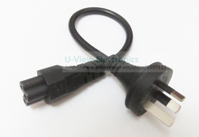 Travel IEC Power Cord,SAA Australia 3Pin Male to IEC C5 Female Clover Leaf Power Cable For Notebook/Free DHL Shipping/100PCS 2024 - buy cheap