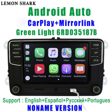 RCD340G Carplay RCD330 Plus Green Light MIB Car Radio 6RD 035 187B Noname Android Auto For VW Skoda Octavia Fabia Superb Yeti 2024 - buy cheap