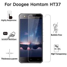 Película de vidro temperado para doogee, homtom ht37 ht37 pro 5.0 ", película protetora frontal ht37 pro, 2 peças 2024 - compre barato