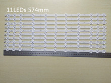 Kit 2pcs 11LED 575mm LED backlight for VESTEL 32 inch NDV REV1.1 LC32LD145K VES315WNDL-01 VES315WNDS-2D-R02 VES315WNDS-2D-N02 2024 - buy cheap