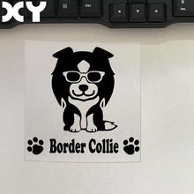 Car styling Reflective Type car stickers High Quality motorcycle Stickers Decals Border Collie Waterproof Bumper Car Sticker 2024 - buy cheap