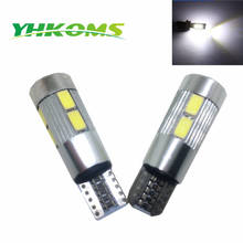 YHKOMS 6 Pcs T10 W5W LED Canbus Car Signal Lamp 194 168 LED Wedge Bulb Clearance Light Reading Light Auto Marker Lamp 12V 6000K 2024 - buy cheap