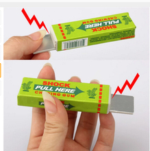 Electric Shock Joke Chewing Gum Pull Head Shocking Toy Gift Gadget Prank Trick Gag Funny 2024 - buy cheap