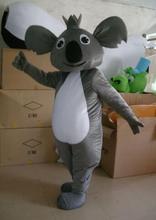 Новый милый серый карнавальный костюм коалы медведя для взрослых, нарядное рождественское платье, костюм талисмана на Хэллоуин, бесплатная доставка 2024 - купить недорого