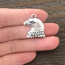 8PCS DIY Jewelry Making Eagle Charms Zinc Alloy Pendant Charm for Bracelet Necklace Earrings Zipper Pulls Key chains Bookmark 2024 - buy cheap