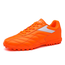 New Students Adults Men's Football Boots Ankle Top Outdoor TF Sole Soccer Cleats Sports Futsal Soccer Sneakers 2024 - buy cheap