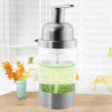 304 Stainless Steel Foaming Soap Liquid Dispenser (Satin Finish) Plastic Pump Head Bathroom Kitchen Countertop 2024 - buy cheap