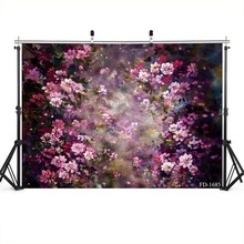 Flower Photography Backdrop for Photo Shoot Children Kids Vinyl Cloth Photo Computer Printed Customized Background Photo Studio 2024 - buy cheap