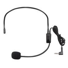 Wired Headset Microphone For Voice Amplifier Speaker loudspeaker Mike With Bright Clear Sound  for Teaching Tourist guide 2024 - buy cheap