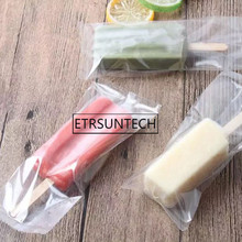 2000pcs Transparent Serrated Plastic Ice Cream Bag Opp Popsicle Package Pouch Baking Food Packing 8*19cm 2024 - buy cheap