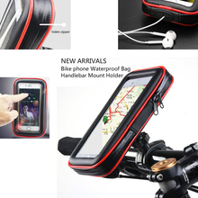 Motorcycle Bicycle Mount Phone Holder Touch Screen Case Bag For Samsung Galaxy A6 A8 Plus A7 2018,A20 M31 M51 M22 M32 M52 5G M62 2024 - buy cheap