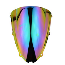 Защитная пленка для ветрового стекла, защита от ветра, лобовое стекло мотоцикла для Kawasaki Ninja ZX6R 636 2005-2008 ZX10R 2006-2007 2024 - купить недорого