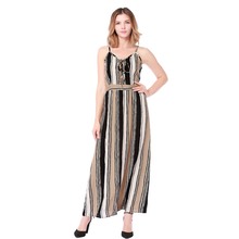 Women Summer Long Dress V-neck Print Sleeveless Dress Casual Sexy Slim Beach Holiday Travel Maxi Dresses Vestidos H7 2024 - buy cheap