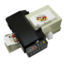 Impressora automática de pvc com cartão de identificação, para impressora epson l800, cd, jato de tinta com 51 bandeja de cartão pvc de alta qualidade 2024 - compre barato