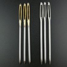 10pcs Large Sewing Needles Gold Eye Needle Tone Steel Hand Long Sewing Needles 6cm 7cm 5.3cm 5.2cm Long Agulhas Pins Set 2024 - buy cheap