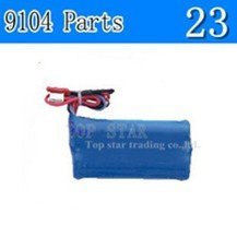 9104-23 Body battery Double Horse RC helicopter  7.4V 1500mAh 2024 - buy cheap