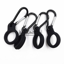 200pcs Outdoor Silicone Buckle Hook Water Bottle Holder Clip Carabiner Backpack Hanger Camping Hiking Traveling 2024 - buy cheap