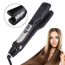 Professional Steam Hair Straightener Brush With Spray Ceramic Tourmaline Anti-Scald Hair Comb Fast Hair Straightening Iron 2024 - buy cheap