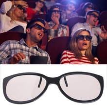 2 шт., цилиндрические поляризационные 3D-очки с зажимом для телевизора, реальные 3D-очки для кинотеатра, 0,22 мм, jul22 2024 - купить недорого