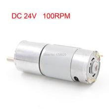 DC Reduction Motor TJP37RG42i-Z6068 DC24V 100RPM 6mm Shaft Diameter DC Gear Box Motor 2024 - buy cheap