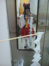 Disfraz de Touhou Project Reimu Hakurei, traje de Cosplay 2024 - compra barato