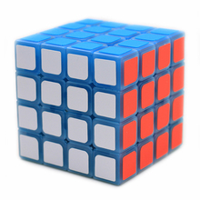 Zcube-cubo mágico luminoso 4x4x4, quebra-cabeça de alta velocidade, brinquedos educativos, presente para crianças 2024 - compre barato