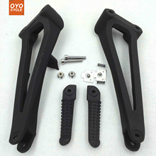 Rear Passenger Foot Pegs For Yamaha YZF R1 2009 2010 2011 Bracket Footrests Footpegs YZF-R1 Foot Rests 2024 - buy cheap