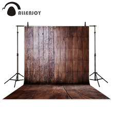 Allenjoy photography backdrops Old wooden interior bright wood brick wall backgrounds for photo studio 2024 - buy cheap