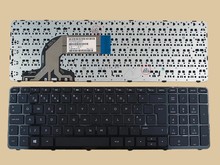 Новый PO португальский Teclado клавиатура для HP Pavilion 15-n005sr 15-n006sr 15-n007sr 15-n008sr глянцевая рамка черный 2024 - купить недорого
