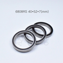 6808RS 40*52*7(mm)  1piece bearing  ABEC-5 6808 6808RS  chrome steel rubber sealed bearing Thin wall bearings 2024 - buy cheap