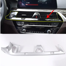 ABS Chrome Center Console Air Conditioning Vent Frame Trim For BMW 5 Series G30 528li 530li 540li 2018 Car-Styling For LHD 2024 - buy cheap
