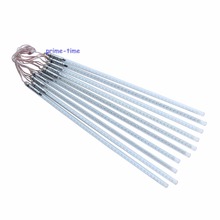 50 cm 3528 SMD conduziu a luz do meteoro 10 tubo de 60 leds para o Natal Partido palco DJ chuva decorativos, diâmetro 12mm