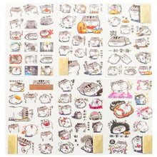 Kawaii Holiday Sea Lions Flat Sticker DIY Cane Diary Album Stickers Scrapbook Stickers Set Children'S Stationery Stitch 6 Sheets 2024 - buy cheap