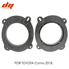 Adaptador de áudio estéreo para carro 6.5 ", 2 peças, suporte de anel espaçador de montagem, para toyota 2018, nova camry, oito gerações, almofada de chifre 2024 - compre barato