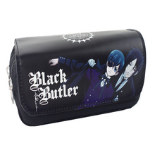 Kuroshitsuji Ciel Phantomhive Pencil Pen Case Wallet  Bag Cosmetic Make Up Bag Storage Pouch 2024 - buy cheap