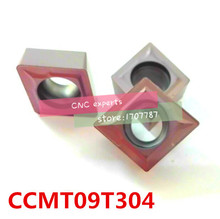 CCMT09T304 carbide CNC inserts,CNC lathe tool,apply to stainless steel and steel processing, insert SCLCR/SCKCR turning tool 2024 - buy cheap