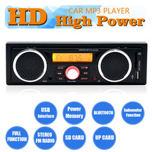 1 din Car radio MP3 hands-free stereo FM  built-in 3 speakers Supports USB SD AUX audio player Bluetooth audio playback 2024 - buy cheap