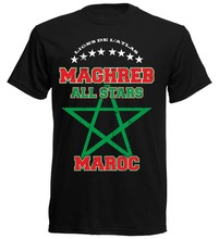 Marokko T-Shirt 10 Men'S Footballer Soccers 2019 Morocco Maghreb Fashion Men Custom Any Logo Size Hip Hop T Shirt 2024 - buy cheap
