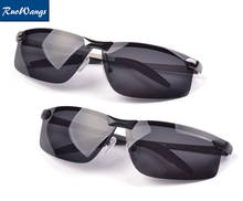 Поляризованные солнцезащитные очки для мужчин, мужские солнцезащитные очки для вождения, оригинальные поляризованные солнцезащитные очки для мужчин 2024 - купить недорого