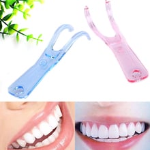 1Pc Aid Oral Picks Teeth Care Interdental Convenient Durable Teeth Cleaning Dental Floss Holder Random Color 2024 - buy cheap