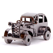 Modelo de coche de metal Vintage clásico, decoración para el hogar, regalo antiguo, Bar/tienda 2024 - compra barato