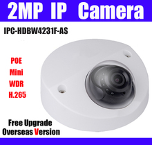 2MP POE Starlight IR Mini domo IP Cámara IPC-HDBW4231F-AS WDR visión nocturna actualización gratuita versión OEM cámara ip 2024 - compra barato