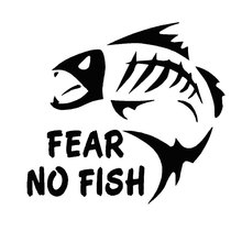 Fear No Fish Cars Stickers Waterproof Vinyl Car Wrap for Auto Goods Decals Accessories Automovil Products Art Motorcycle Decor 2024 - buy cheap